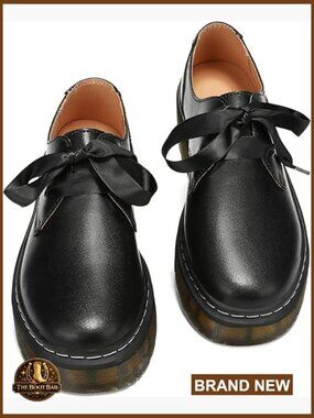 Lace-up Platform Chunky Loafers Lug Sole Oxford Shoes Work Dress Shoes